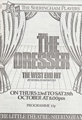 'The Dresser' programme cover