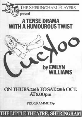 'Cuckoo' programme cover